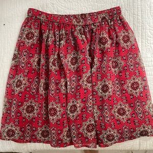 Hollister Floral Skirt
